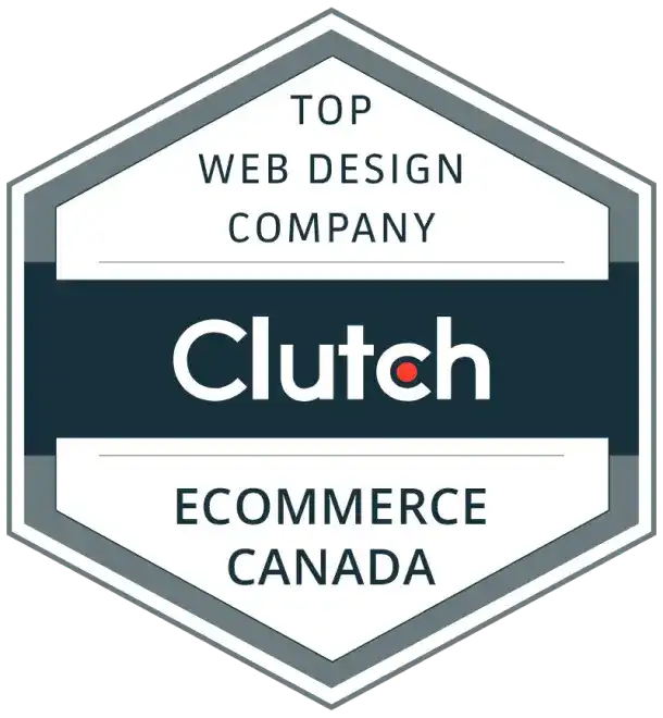 Top Web Design Company Clutch Ecommerce Canada award